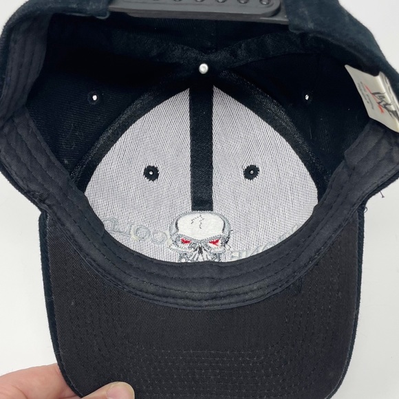 Vintage WWE 90’s WWF Stone Cold Skull Snapback Hat OS 1998 Titan Sports RARE - Picture 4 of 6